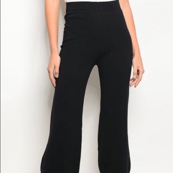 [LAST PAIR] High Waisted Black Ankle Pants - Picture 2 of 4